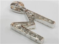 Pendente Stocco Gioielli Donna in Oro bianco Zirconia PDO29 - PDO29